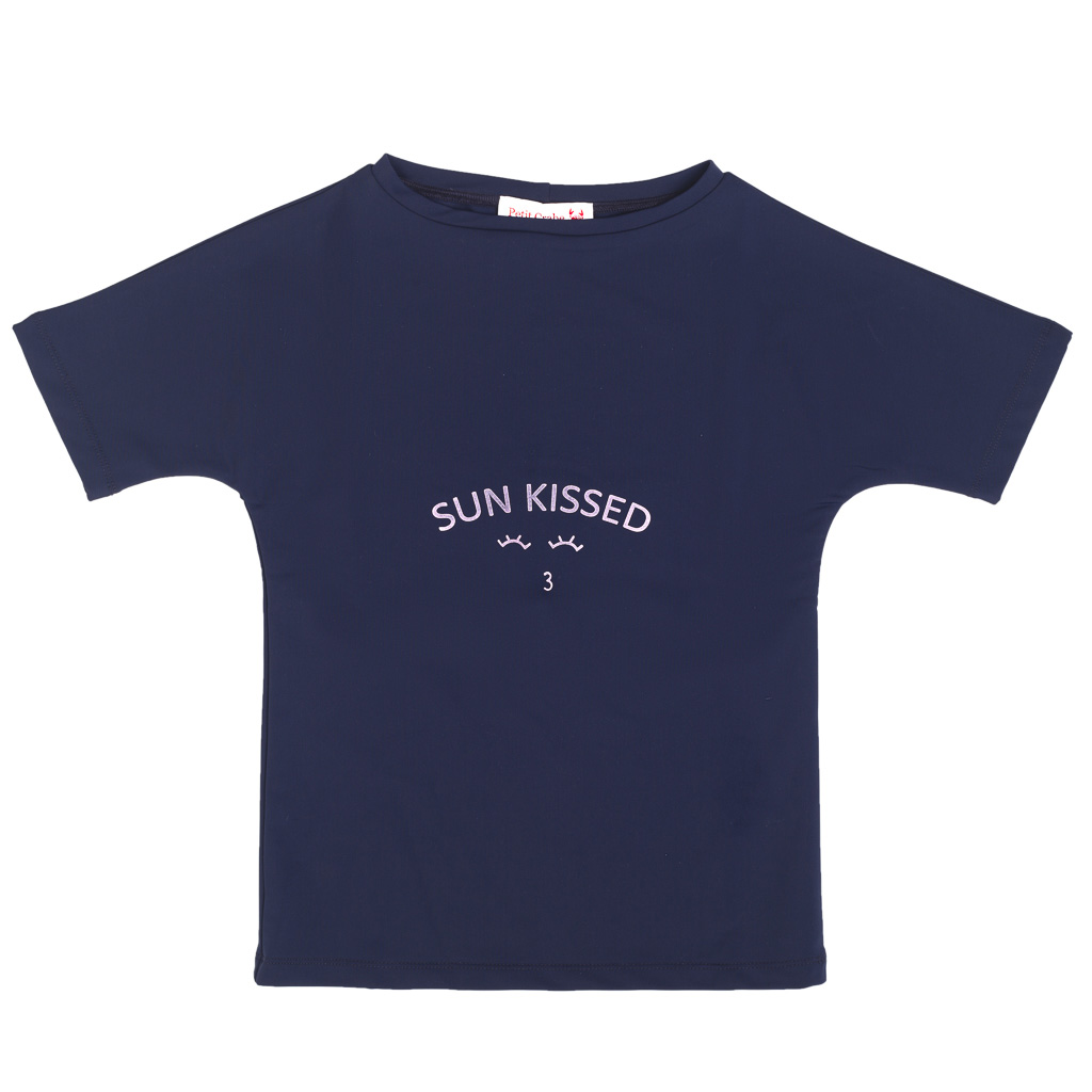 Sun-Kissed Crop Shirt - Baby Blue