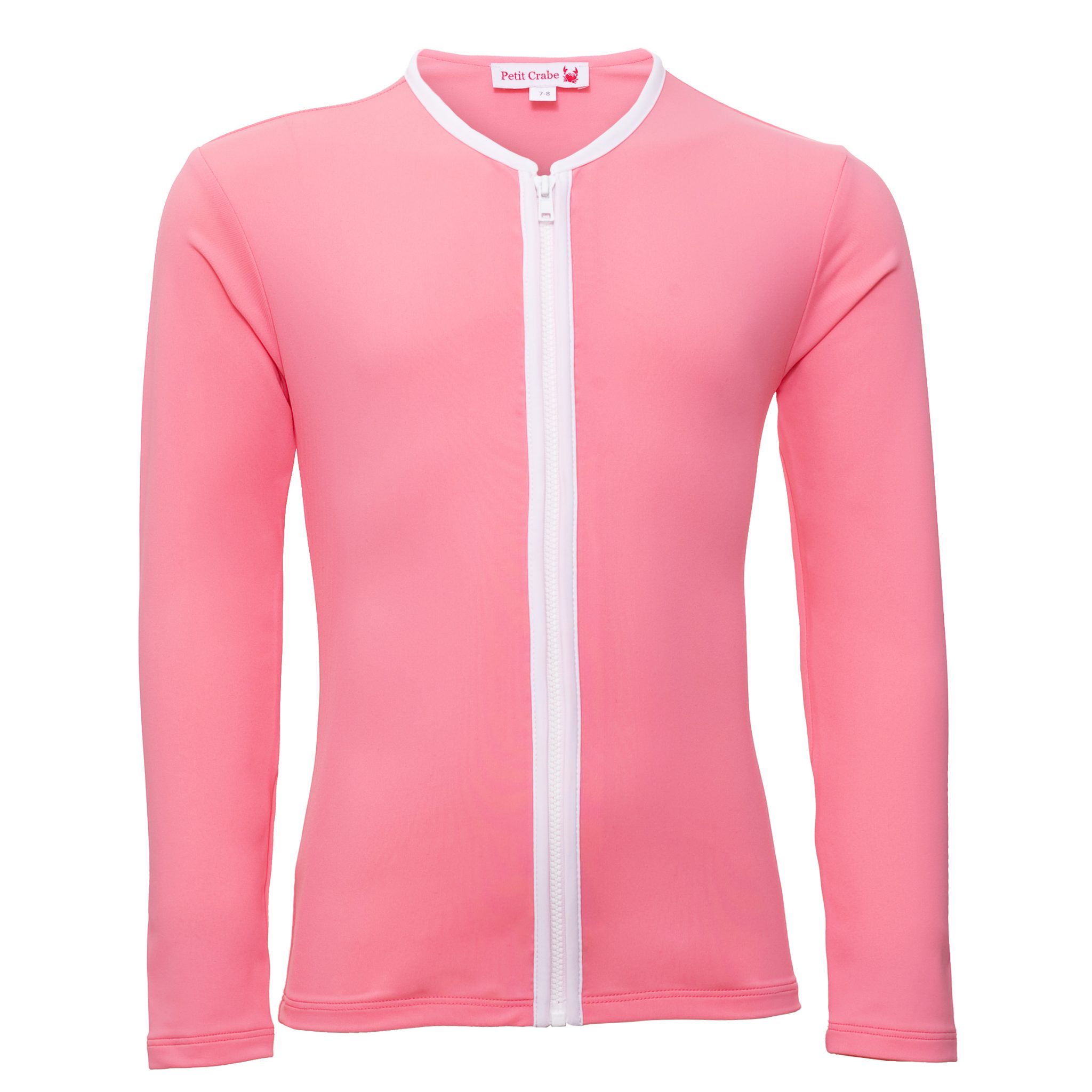 Etoile Zipper UVswim shirt L/S watermelon Petit Crabe