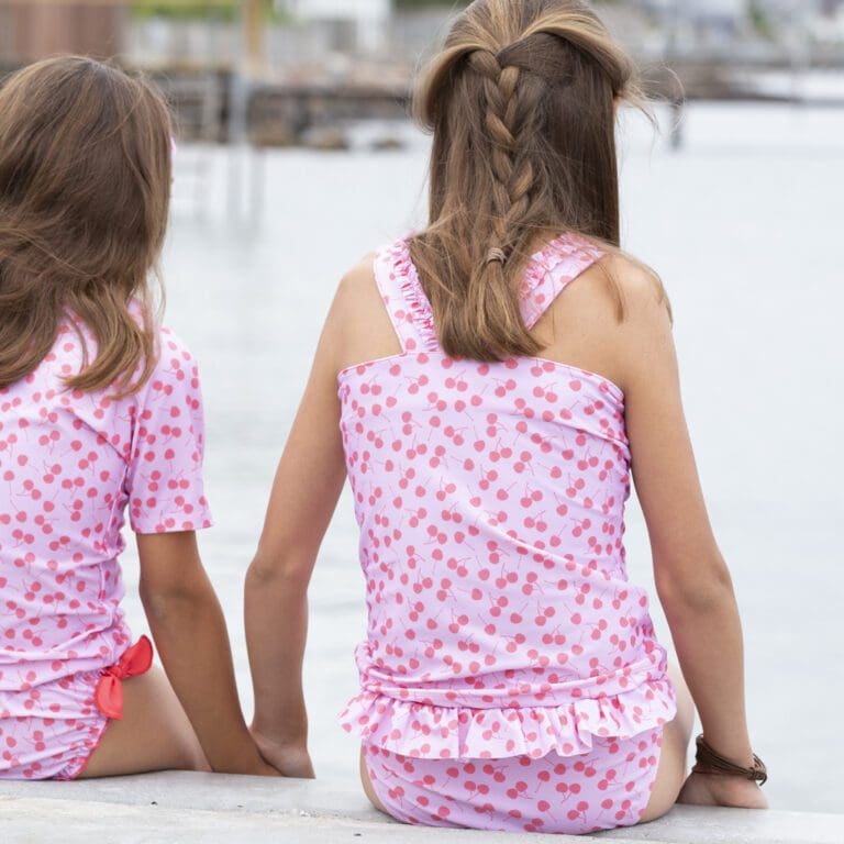 Zoe Bikini pants cherries Petit Crabe