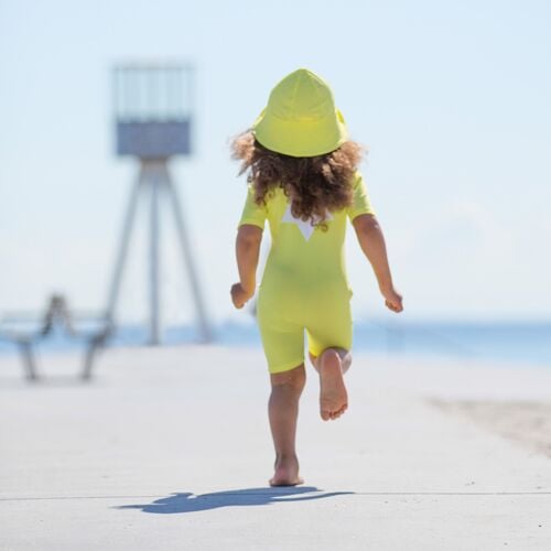 노이 스타 숏 바디수트 Noe STAR sunsuit S/S - canary