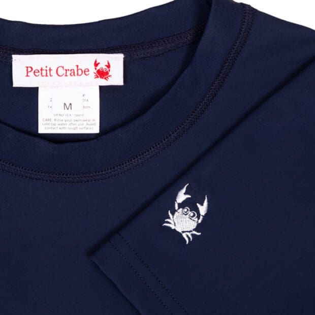 Buy long sleeve UV swim shirts for men at Petit Crabe.