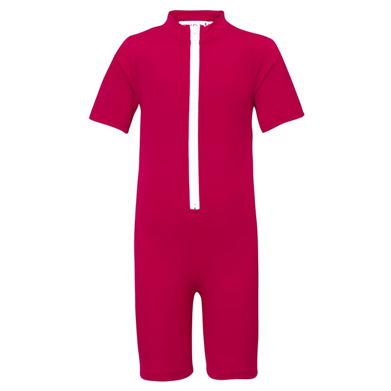 Noe TOUCAN sunsuit S/S amaranth 0-1