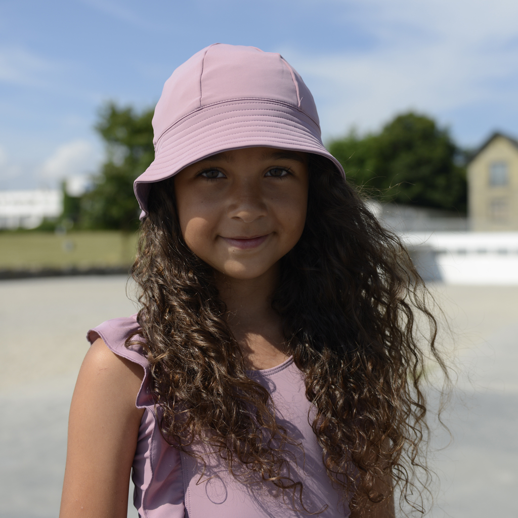 Frey Sun hat - heather - Petit Crabe