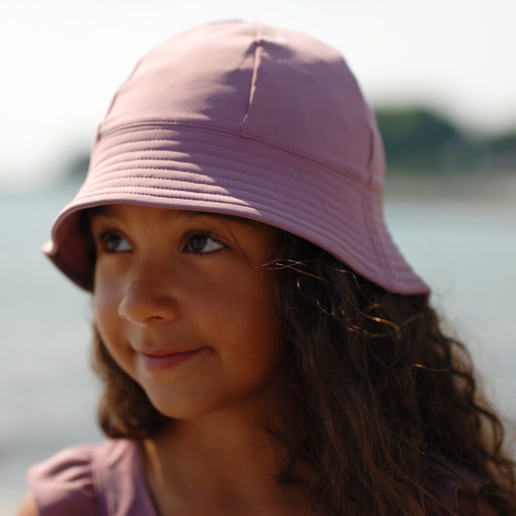 Frey Sun hat - heather - Petit Crabe