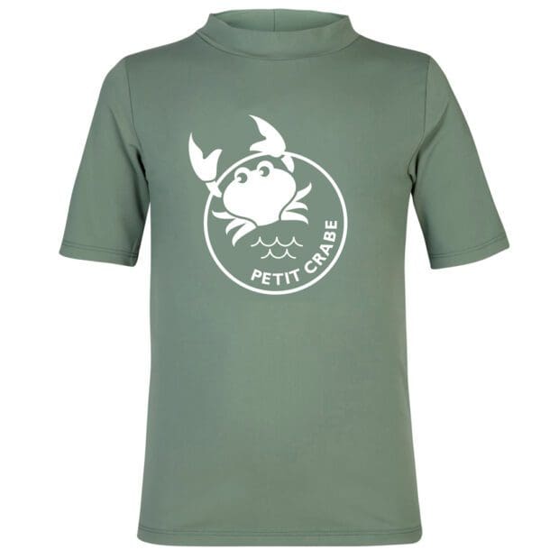 Milou Logo UV Badeshirt - army