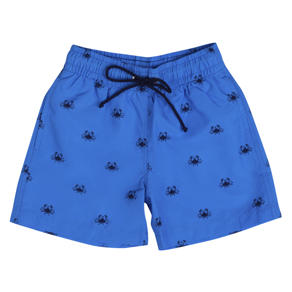 Boardie Swim Shorts bluecrab Petit Crabe