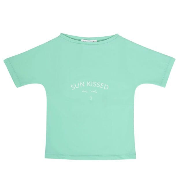 Luna SUNKISSED UV bluse - aqua