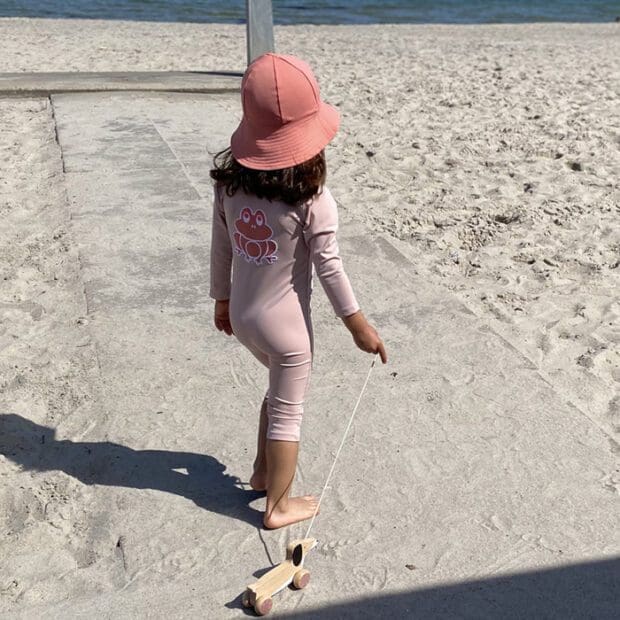 Lou - CLOVER UV-sunsuit - rose-nude