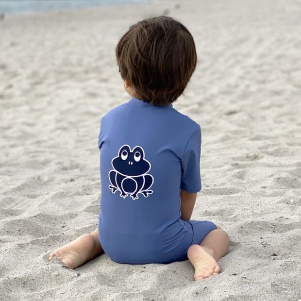 Noe Frog Sunsuit S/S - nordic