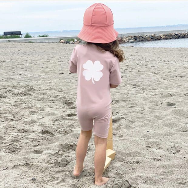 Noe Clover Sunsuit S/S - rose-nude