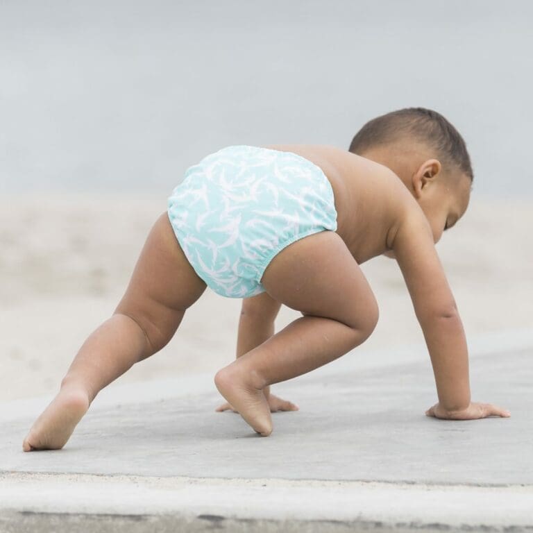 Toddler Boys Rex Swim Nappy main image 0