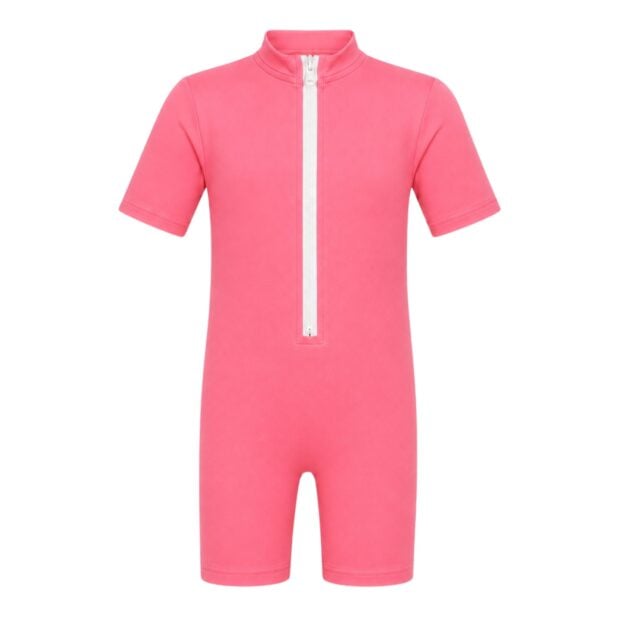 노이 피쉬본 숏 바디수트  노이 피쉬본 숏 바디수트 Noe FISHBONE sunsuit S/S - blossom