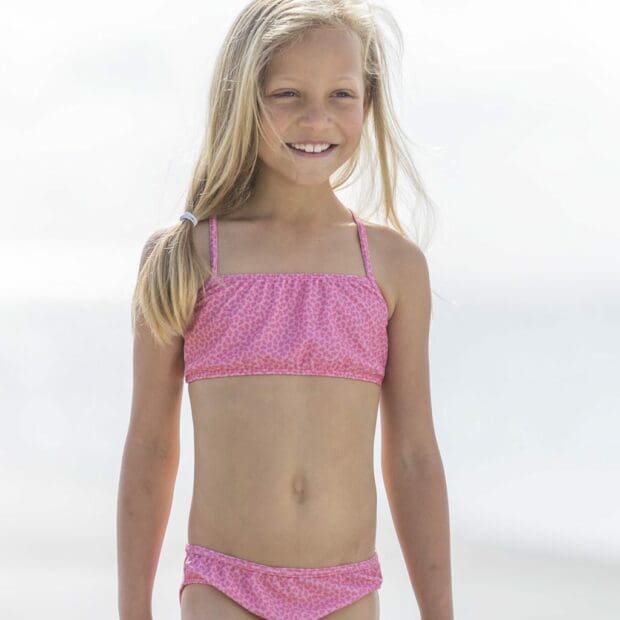 Louise Bikini pinkflowers Petit Crabe