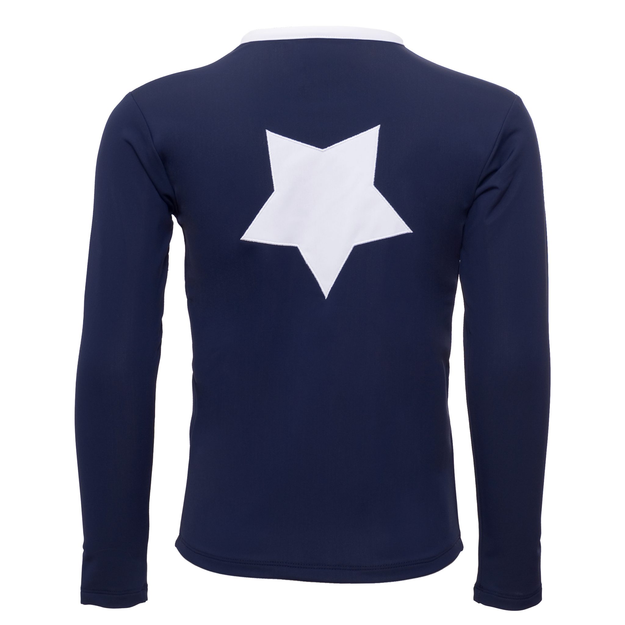 Etoile Zipper UVswim shirt L/S blue Petit Crabe