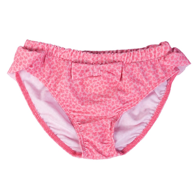 Zoe Bikini pants - pink-flowers - Petit Crabe