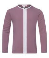 66-HE Basic zipper UV shirt front