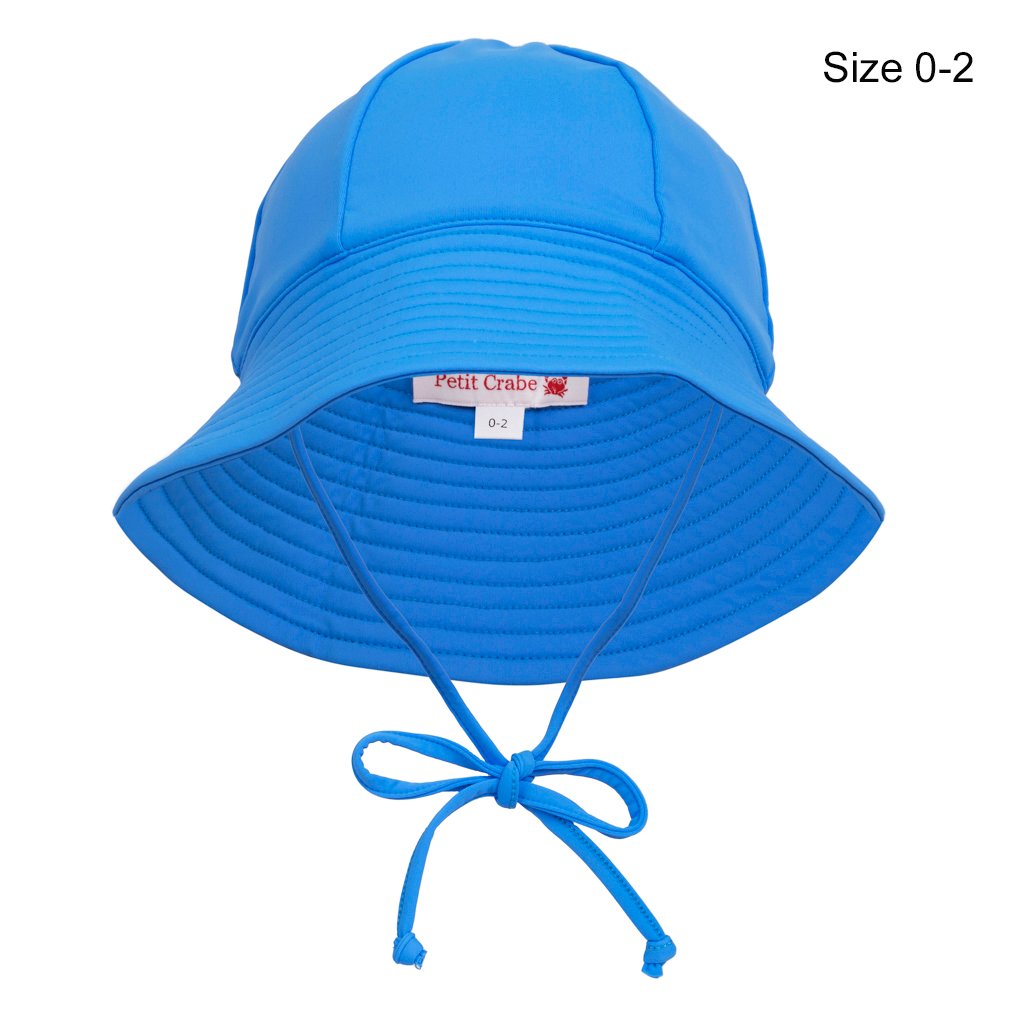 Frey Sun hat - azure - Petit Crabe