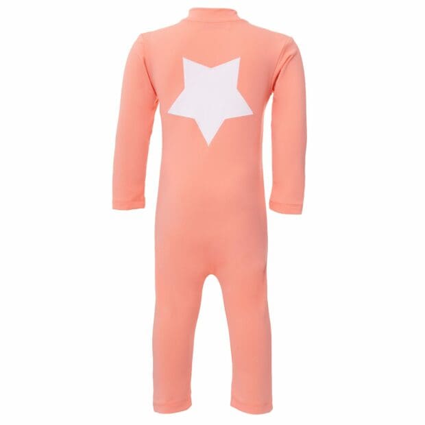 루 스타 풀 바디수트 Lou - STAR sunsuit L/S - coral