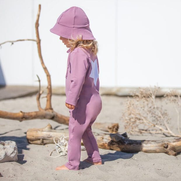 Lou - STAR UV-Schwimmanzug L/S - heather