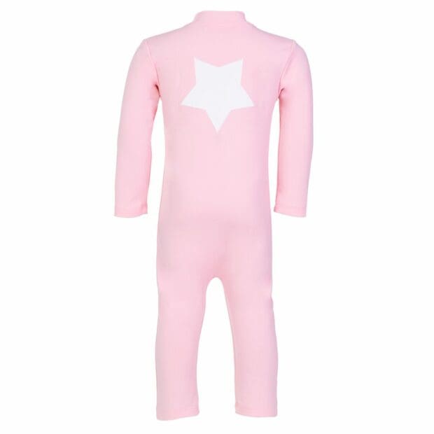 Lou - STAR sunsuit L/S - soft-rose