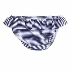 Summer Soiree - Snazzy Stripes Blue Zoe Bubble Short main image 1