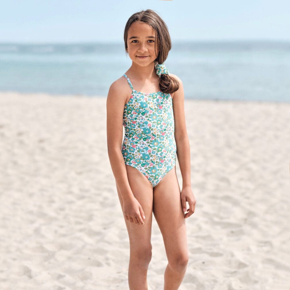 ✰参考品✰Liberty　Betsy　Barbapapa　持ち手巾着　35×30 Barbara Swimsuit - 