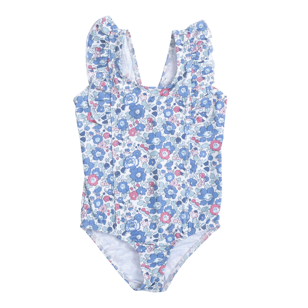 Bade swimsuit - “betsy B” Made with Liberty fabric - Petit Crabe