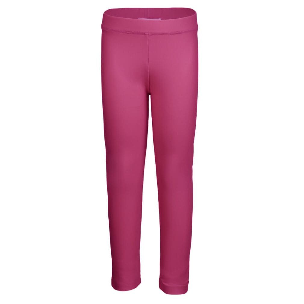 Legging Fille Taille 7 – Cheeky Plum – Motif Fleuri – 100% Coton