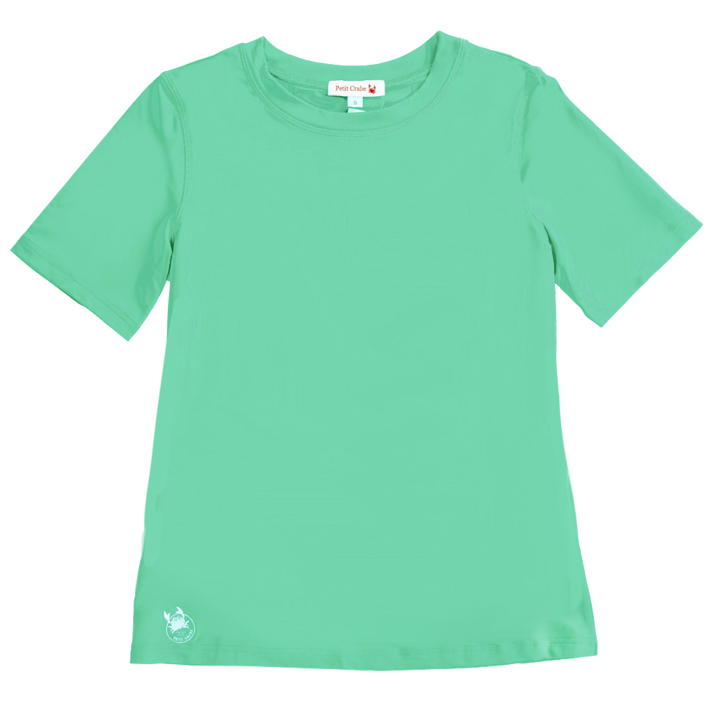 Elle Woman Swimshirt S/S  parrot - Petit Crabe
