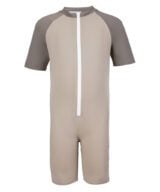 46-CAP-TAU, Multi color Sunsuit L-S