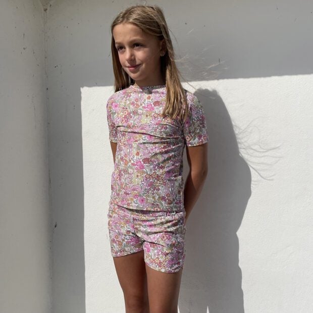 Luna UV Bluse – “Margaret Annie” Made with Liberty fabric