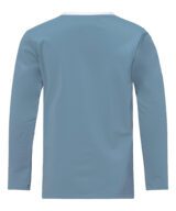 66-STO Basic Zipper UV swim shirt back