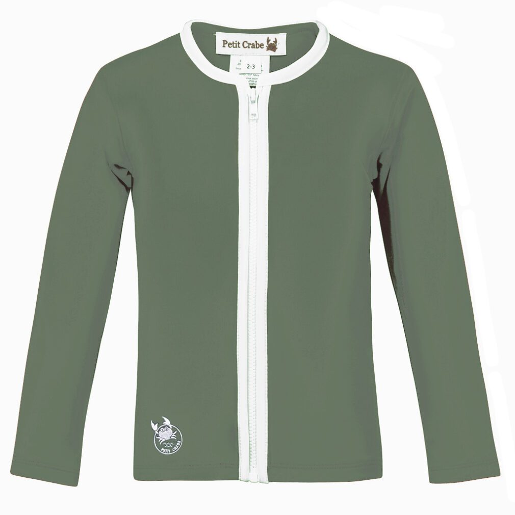 66-AR Basic Zipper shirt front